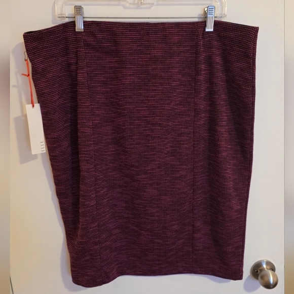 Elle Pencil Womens XXL 2X Office Professional Preppy Executive Lagenlook NWT - Picture 2 of 10